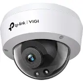 TP-LINK VIGI 4MP IR Dome Netzwerkkamera, 4mm Linse, IP-Sicherheitskamera, Innen & Außen, Kabelgebunden, CE, BSMI, VCCI, ONVIF, Decke/Wand, Schwarz, Weiß