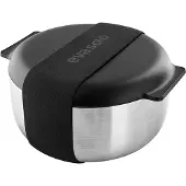 Eva Solo Brotdose To Go Steel Black / Silver