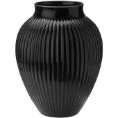 Knabstrup Keramik H 27 cm - Fajance - Sort