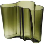 Iittala Vase Alvar Aalto Moosgrün 16 cm