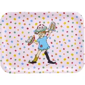 Muurla Tablett Pippi Langstrumpf Birthday Birkenholz (27x20cm)