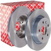 FEBI BILSTEIN Bremsscheibe 39185 hinten, voll, 1 Stück