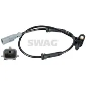 SWAG ABS Sensor Raddrehzahl Hinten Links für RENAULT KANGOO Express (FW0/1) 33 10 0730