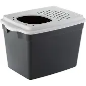 PADU katzenklo Jumpy 38,8 x 57,5 cm grau/weiß