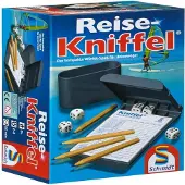 Schmidt Spiele Reisespiel Würfelspiel Reise-Kniffel mit Zusatzblock 49091