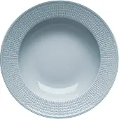 Rörstrand Swedish Grace Tiefer Teller Eisfarben 25cm