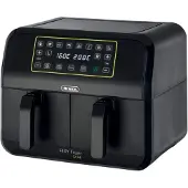 Ariete 4623 Airy Fryer Dual - Heißluftfritteuse mit Doppelkorb und digitaler Anzeige