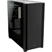 Corsair 5000D Tempered Glass, Midi Tower, PC, Schwarz, ATX, EATX, micro ATX, Mini-ITX, Kunststoff, Stahl, Gehärtetes Glas, Gaming