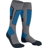 Falke Herren Ski Socken SK4 16550-3530 39-41 - M.Grey Mel - 39-41