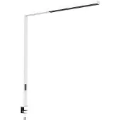 MAUL Tischaufbau Leuchte MAULsirius LED 3.000 - 5.700 K dimmbar Klemmfuß 120 cm weiß