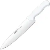 Arcos Kochmesser Farbe - Prof 292224 aus Nitrum-Edelstahl und mango ergonomisches weißes Polypropylen mit 25 cm Klinge, Vitrine