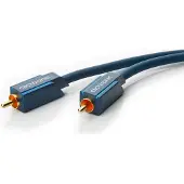 ClickTronic 1m Audio Cable, RCA, Männlich, RCA, Männlich, 1 m, Blau