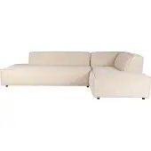 Zuiver Fat Freddy Ecksofa Cordstoff Rechts Natur/ Beige