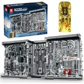 ReoBrix 66030 Sternenjäger Buch Klemmbaustein Displaymodell 3058 Teile ab 14