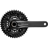 Shimano Deore MTB FC-M6000 Kurbelgarnitur 3x10-fach 40-30-22 Zähne schwarz 170mm 2022 Kurbelgarnituren