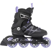 K2 ALEXIS 80 PRO Inline Skates Damen black/lavendar 36