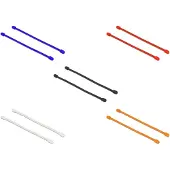 DeLOCK Kabelbinder 250mm x 4mm Mehrfarbig, 10 Stück