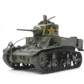 Tamiya Plastic model Light tank M3 Stuart. Late production