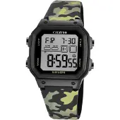 Calypso Digital Crush Armbanduhr Silikonband camouflage Datum K5812/4