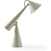 Tom Dixon Pose Task Light LED-Tischleuchte-Kittgrau-mit LED (2700K)