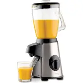 Ginza.se 99327, Tischplatten-Mixer, 1,7 l, Pulsfunktion, Eis-Crusher, 500 W, Schwarz, Edelstahl