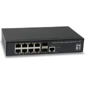 Level One GEL-1061, Managed, L2, Gigabit Ethernet (10/100/1000), Rack-Einbau