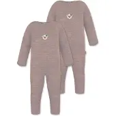 Normani 2er Pack Baby Merino Strampler „Tangoio" - 9593
