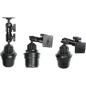 Brodit Sockelhalterung 10,5" Becherhal. 267mm AMPS-Lcher