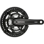 Shimano Trekking FC-T521 Octalink Kurbelgarnitur 3x10-fach 44-32-24 Zähne schwarz 170mm 2022 Kurbelgarnituren
