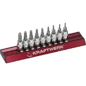 KRAFTWERK 5-Stern-Loch-TX-Bit-Stecknussatz