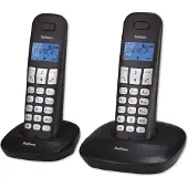 Profoon PDX-1120, DECT-Telefon, 10 Eintragungen, Schwarz