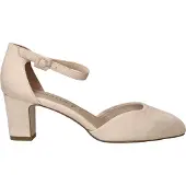 Tamaris Damen Pumps Fesselriemen Blockabsatz samtige Haptik 1-24412-41, Größe:38 EU, Farbe:Mehrfarbig