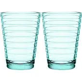 Iittala Wasserglas Aino Aalto Wassergrün 330 ml (2er-Set)
