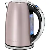 Cuisinart BOUILLOIRE CPK17PIE PINK, 3000 W, Pink, Rose, Edelstahl, Regelbare Temperatur, Wasserstandsanzeige, Überhitzungsschutz