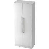 Hjh OFFICE PRO SIGNA G 7100 CE - Weiß 5 OH Schrank Chromgriff Metall
