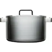 Iittala Tools 162452 Kochtopf inkl. Deckel, Edelstahl, 22 cm Durchmesser, Induktionsherd-geeignet