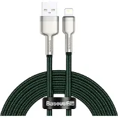 Baseus Kabel Usb Do Lightning Cafule, 2.4A, 2M (Zielony)