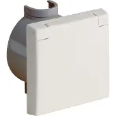 Abl 2451510, 3P, Weiß, Kunststoff, IP44, DIN 49445/46, 230 - 400 V