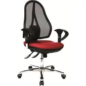 Topstar Bürostuhl Open Point SY Deluxe OP290U G21 rot schwarz