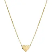Liebeskind berlin Halsketten - Edelstahl The Broken Heart - Gr. unisize - in Gold - für Damen
