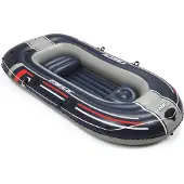 Bestway "Hydro-Force Raft Set" Boot 255 x 127 cm mit Blasebalg und 2 Paddeln, 61068