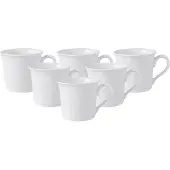 Villeroy & Boch Kaffeetasse Cellini White (6-teilig)
