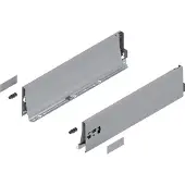 Blum TANDEMBOX antaro Zarge 378K, NL 450, Stahl grau
