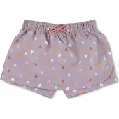 Sterntaler Badeshorts Herz Lila Gr. 98/104