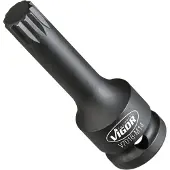 Vigor Schlagschrauber Schraubendrehereinsatz, 1/2 (12,5 mm) Vierkant hohl, Innen Vielzahn Profil XZN, SW M14
