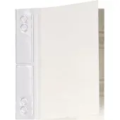 Durable Filefix maxi, PVC, selbstklebend, 50 Stück, transparent