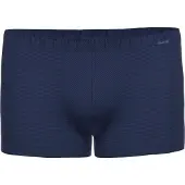 Ammann Boxershorts "Boxershort Cotton & More Retro Short 1er Pack", Herren, Gr. XL, blau (dunkelblau), Obermaterial: 57% Modal CMD. 35% Baumwolle CO. 8% Elasthan EL., Unterhosen Boxershorts