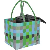 Normani Flechtkorb mit kleiner Kühltasche