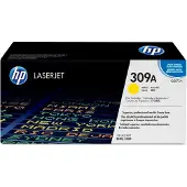 HP 309A Yellow Original LaserJet Toner Cartridge, 4000 Seiten, Gelb, 1 Stück(e)