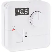 Chilitec Raumtemperaturregler RT-55, 7 A, 5...30 °C, weiss